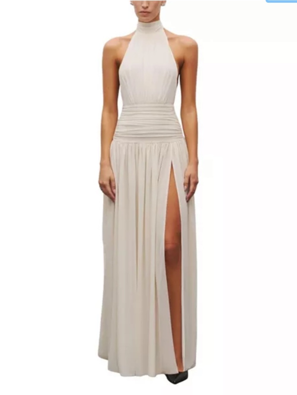 Heiress Beverly Hills the halter slit gown